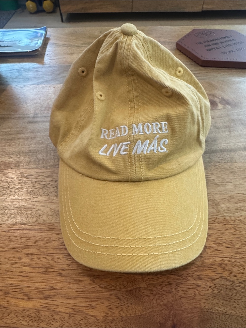 Read More Live Más Yellow Women’s Hat Taco Bell Reese Witherspoon Book Club